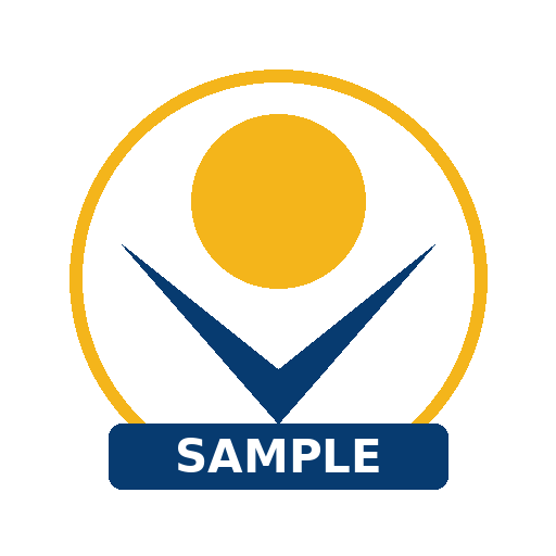 Sample school logo
